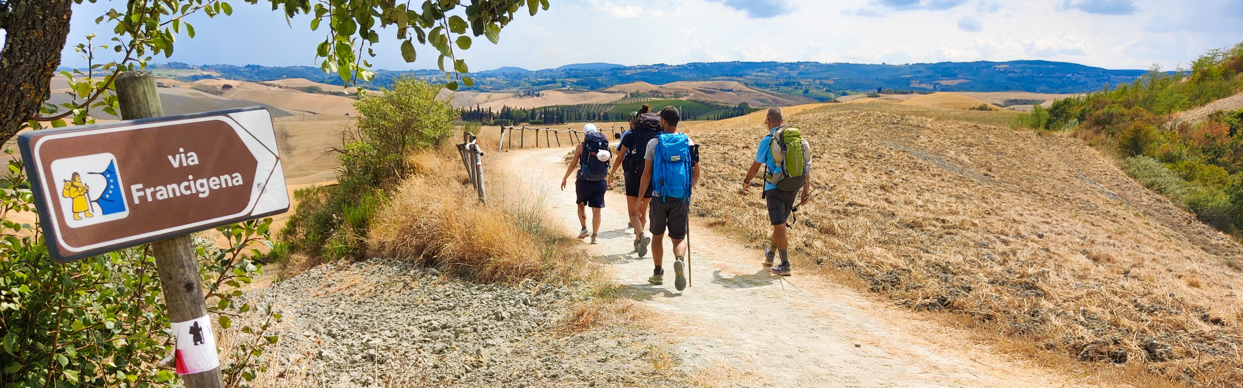 slow tourism via francigena